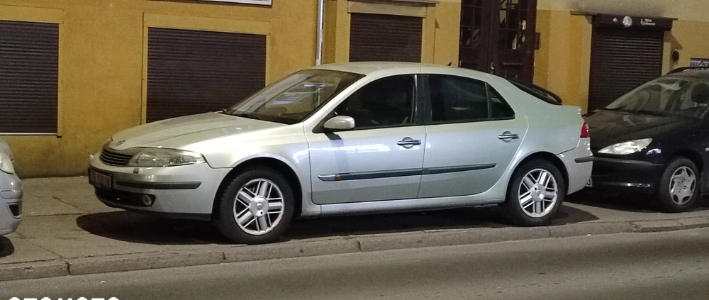 Renault Laguna cena 4500 przebieg: 231000, rok produkcji 2003 z Szczecin małe 37